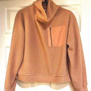 Rose color pull over